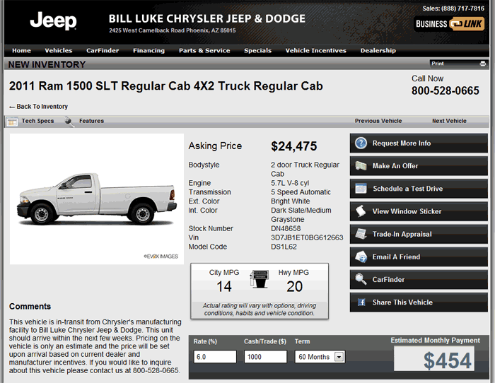  - 2011-0706-bill-luke-chrysler-ram-1500-slt-regular-cab-az