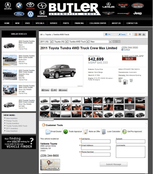 Mall Of Ga Toyota >> 2011 Toyota Tundra Real Dealer Prices - Free - CostHelper.com Mall Of Ga Toyota >> 2011 Toyota Tundra Real Dealer Prices - Free - CostHelper.com