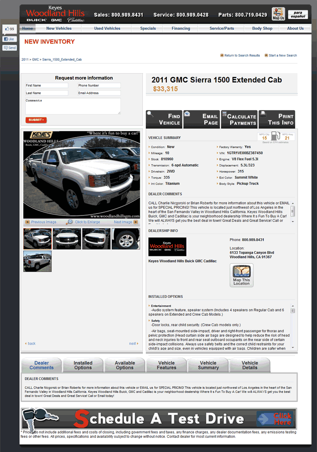 2011 GMC Sierra 1500 Real Dealer Prices - Free ...