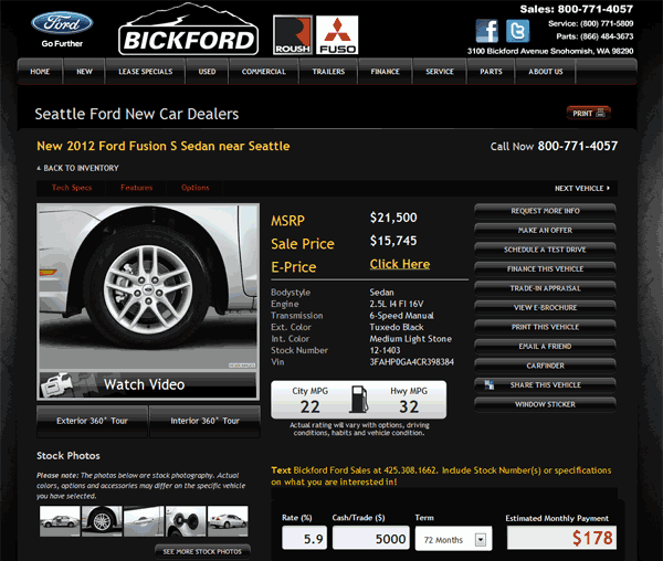 Holiday Ford Whitesboro Tx >> 2012 Ford Fusion Real Dealer Prices - Free - CostHelper.com Holiday Ford Whitesboro Tx >> 2012 Ford Fusion Real Dealer Prices - Free - CostHelper.com