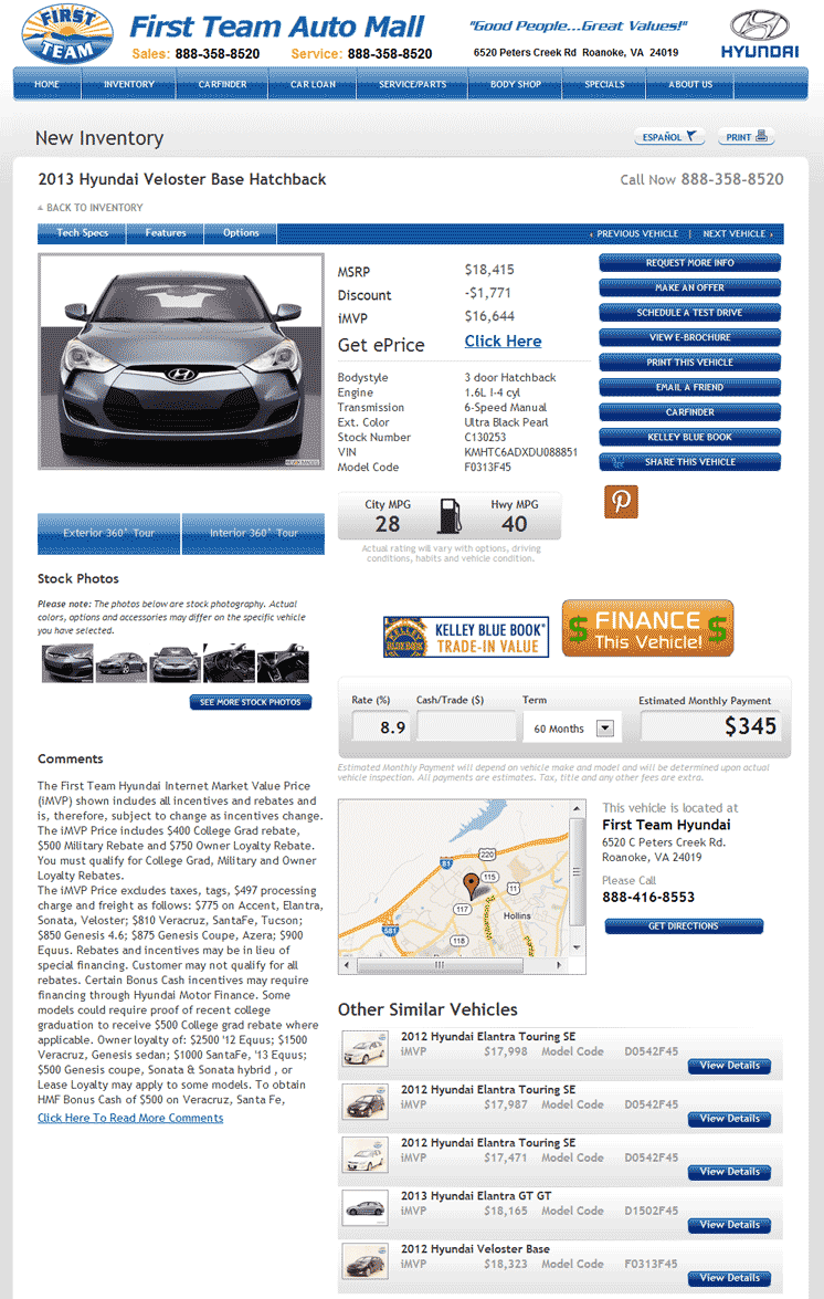 2013 Hyundai Veloster Real Dealer Prices - Free ...