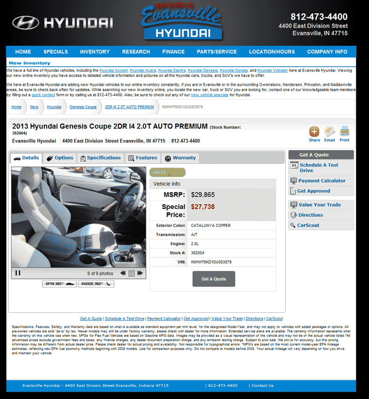 2013 Hyundai Genesis Coupe Real Dealer Prices - Free ...